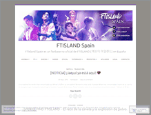 Tablet Screenshot of ftislandspain.com